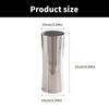Stainless Steel Flower Vase Polished Flower Holders Modern Elegant Homes Decoration, Durability Table Centerpieces