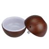 USB Mini Wooden Grain Spherical Air Humidifier & Seven-Color Aroma Diffuser Gift.