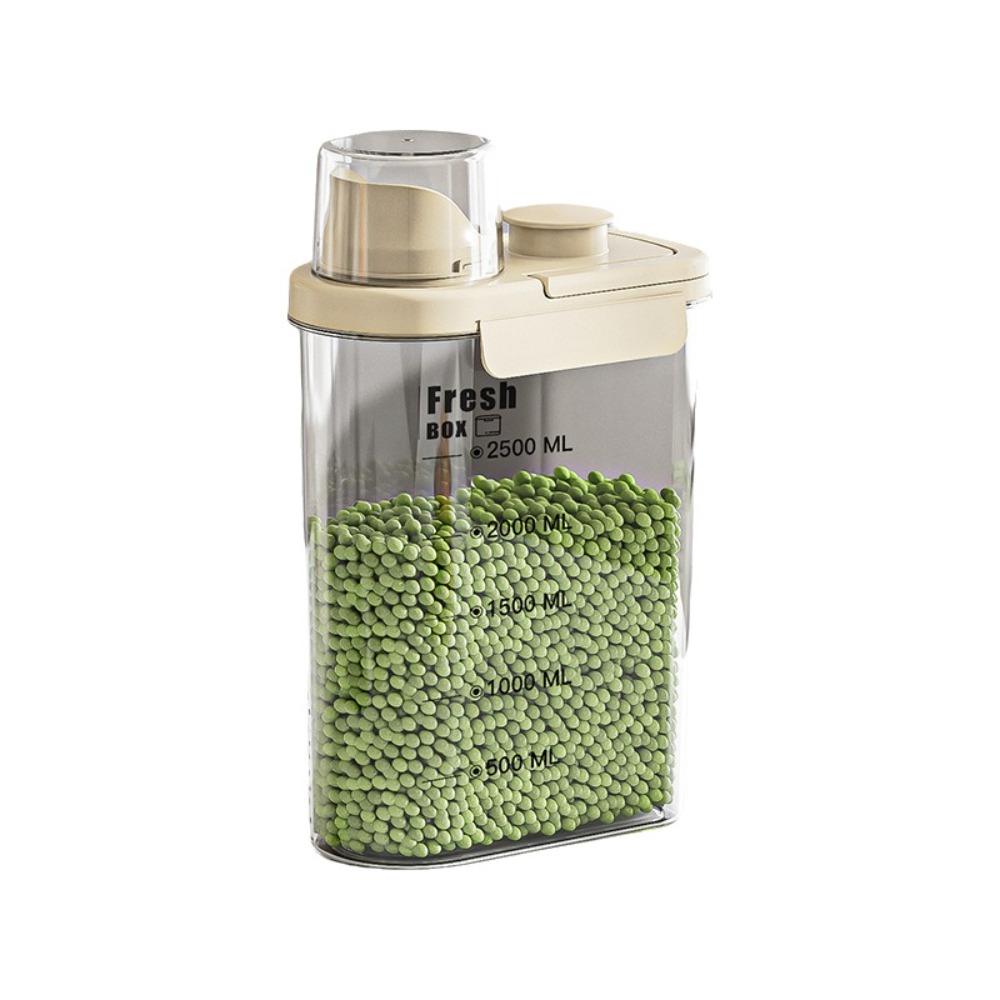 Transparent Sealed Storage Tank with Insect-Proof Lid Insect-Proof Grain Jar  Grain Storage