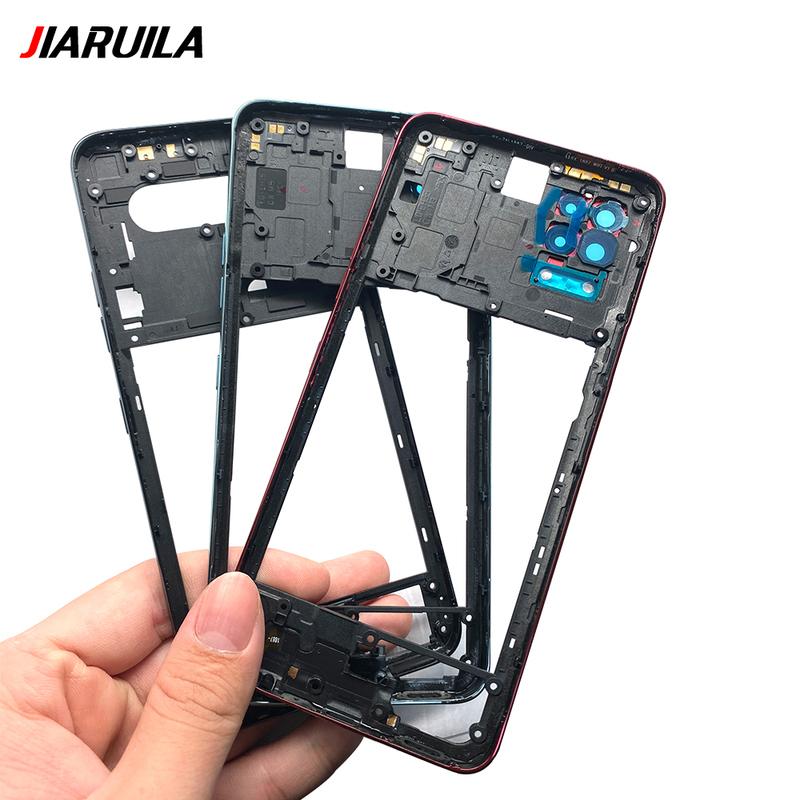 10Pcs\Lot Great Middle Frame Holder Housing Replacement Repair Part For LG K42 K52 K62 K61 Middle Frame With Glass Lens