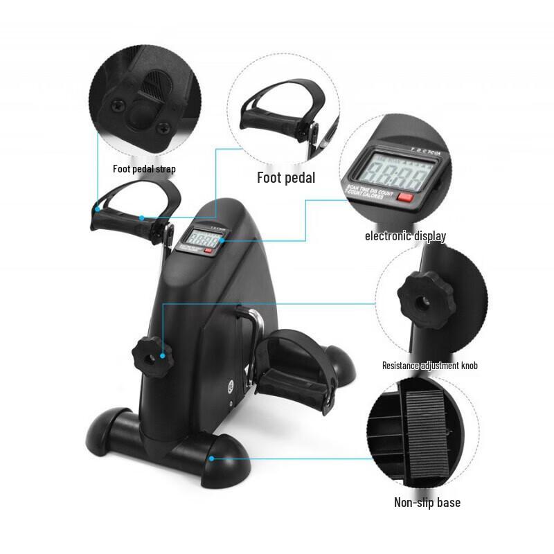 Mini Pedal Exercise Bike CN plug (adapter included)