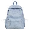 Schoolbag New Star Backpack Teen Junior High School High School Student Lightweight Student School Bag Korean High Value Travel Backpack