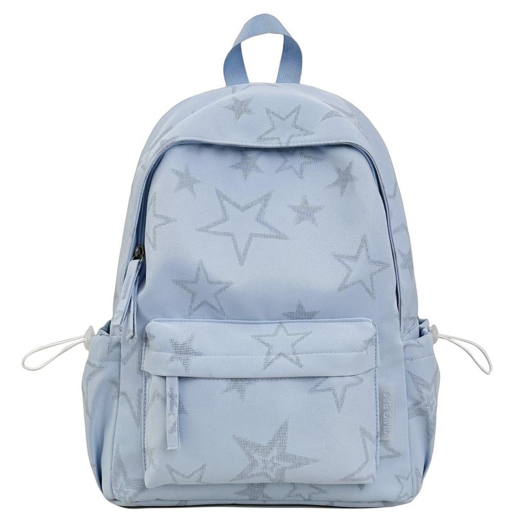 Schoolbag New Star Backpack Teen Junior High School High School Student Lightweight Student School Bag Korean High Value Travel Backpack