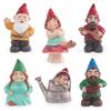 Dwarves Christmas Simulated Elves Family Character Models Micro Landscape Decor