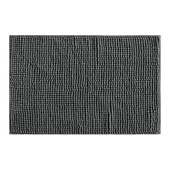 Chenille Bath Mat Soft Short Plush Water Absorbent Bathroom Rug Quick Dry