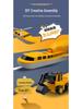 Kids' Magnetic Engineering Vehicle Transformer Set - Educational Parent-Child Toy
