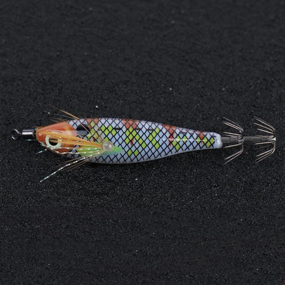 2pcs/set Fishing Lure Jig Hook Prawn Lure Durable Shrimp Lure Saltwater Boat Fishing