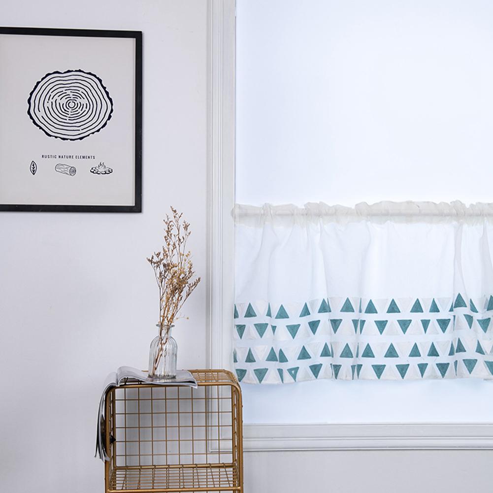 Poziomy kuchenne Szafka Zasłona Okna Krótka Zasłona Półokna Leczenie