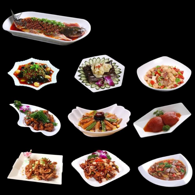 Creative Pure White Ceramic Dinnerware Set