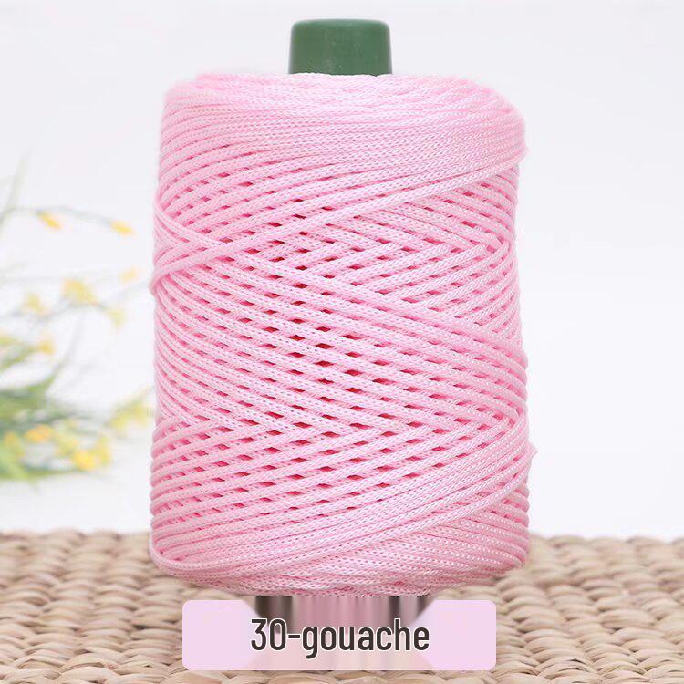 Hand-Knitted Cooling Summer Hat with Lightweight Ice Silk Yarn