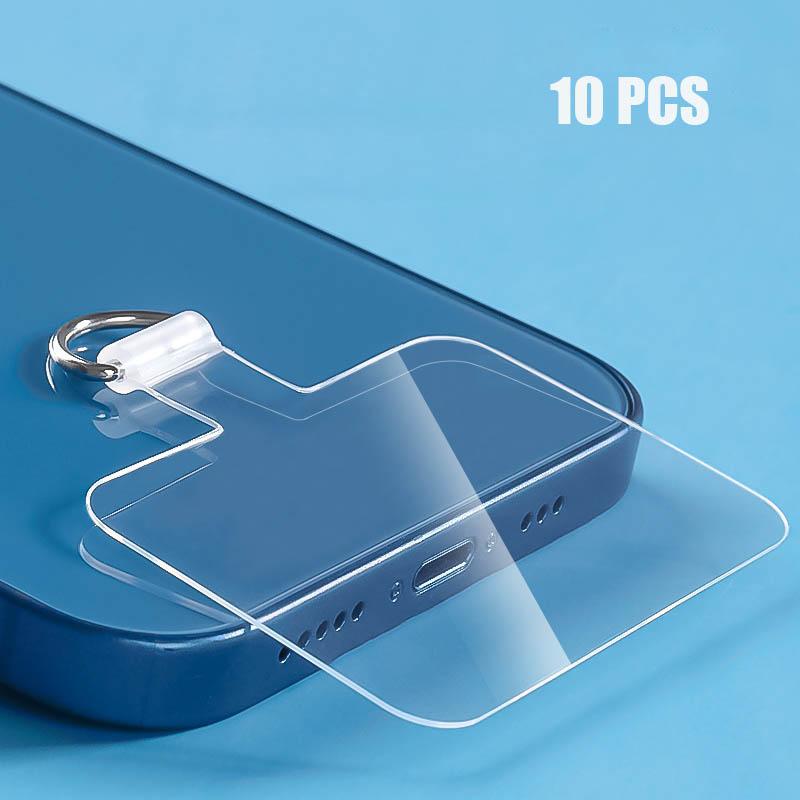 Universal Mobile Phone Anti-lost Lanyard Card Gasket Transparent Tpu Detachable Phone Hanging Cord Strap Patch Tether Pad