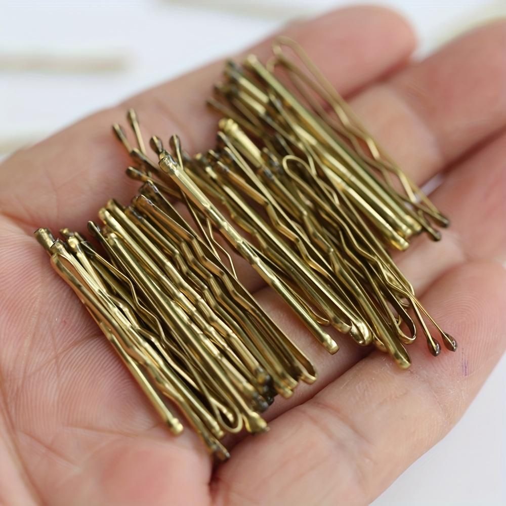 50pcs Mini Hair Clips for 3.5cm, Cute Metal Barrettes with Hollow Design, Perfect for Styling & Hair Care