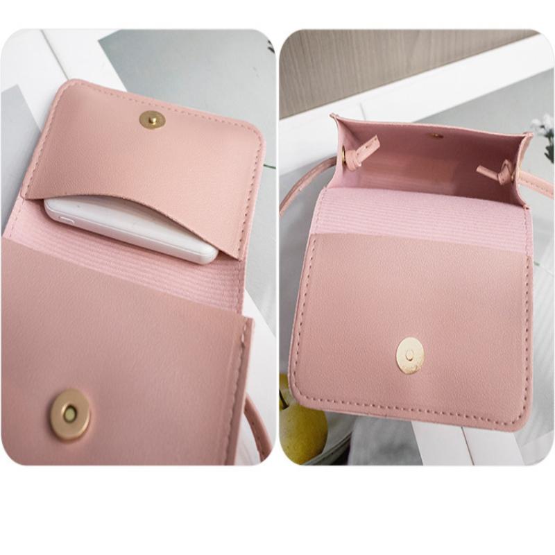 Kids Mini Handbag Cute Pu Shoulder Bag For Girls Princess Coin Purse Wallet