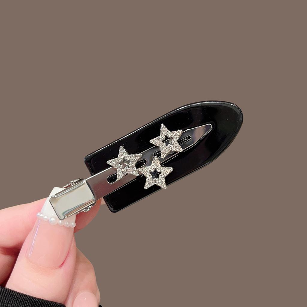 Metall-Stern-Haarspange für Pony, haarschonende Haarnadeln, unsichtbarer Halt, modische Haaraccessoires für Damen, Party, Hochzeit, Styling