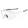 Photochromic Cycling Glasses with UV 400 UVA and UVB Filters, White