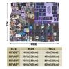 Rapper Music JUL  Flannel Blanket  Warm Soft Throw Blanket for Bedroom Travel Comfortable Bedspread Sofa Bed Cover