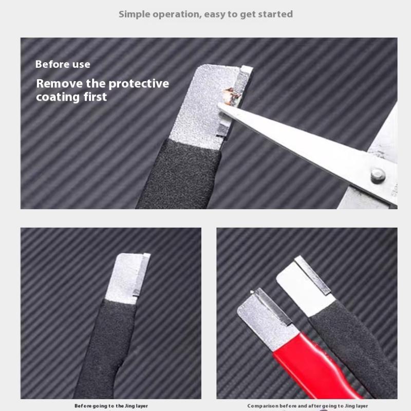 2Pcs Professional Tungsten Diamond Ceramic Knife Scissors Sharpener For All Blades Kitchen Garden Shears Sharpening Tool