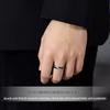 Zhou Baifu Men's Shadow Pinky Ring