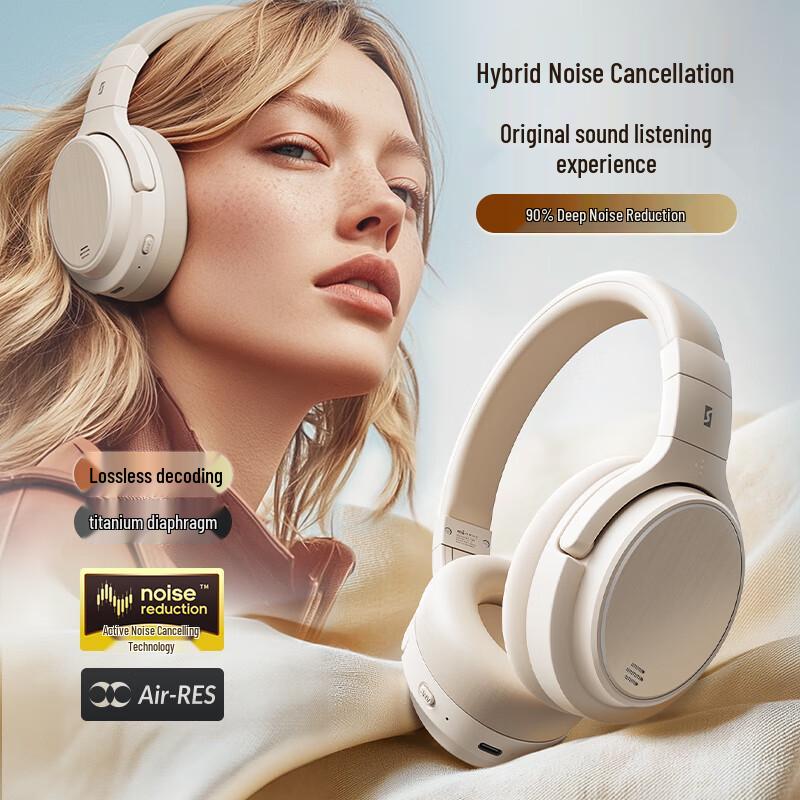 

Snake Saint Yawanger Hybrid ANC Gaming Headphones Wired/Wireless Dual-Device Universal