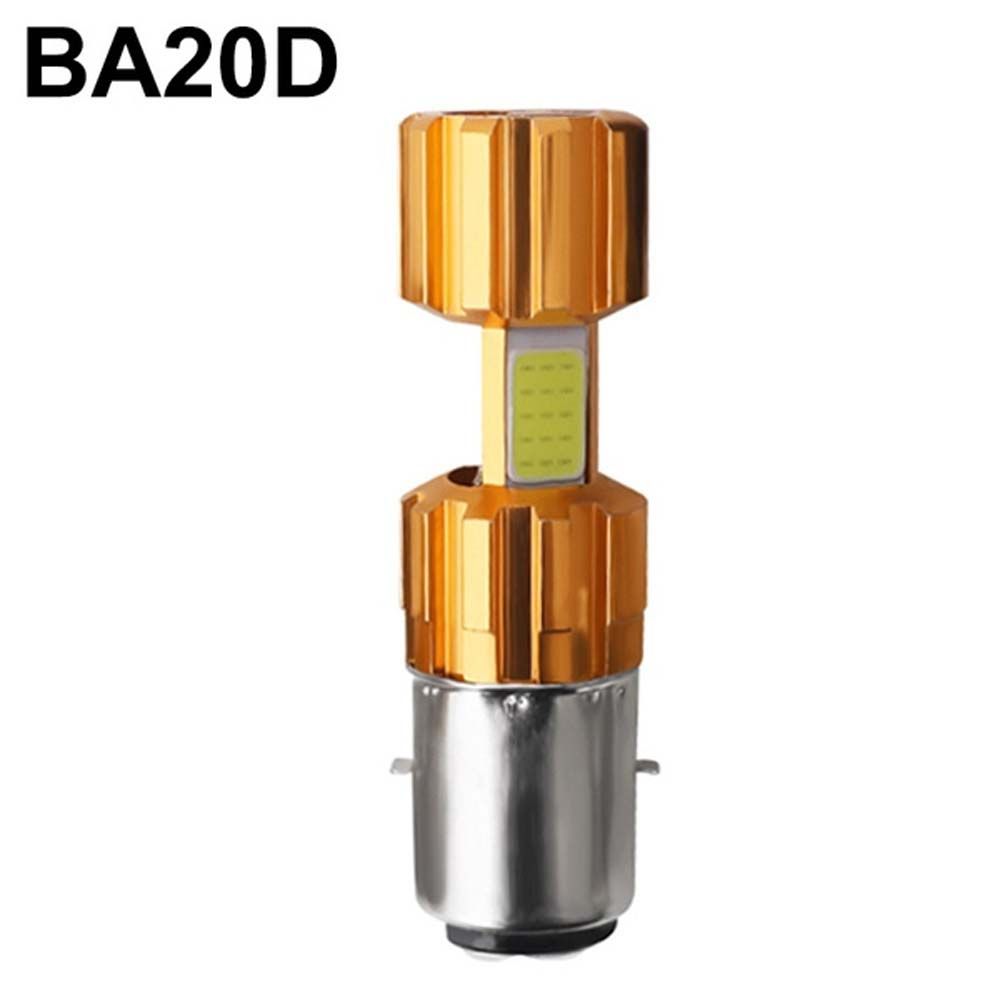 Lighting Motor HeadLamp Moped Motorcycle Headlight Car LED Bulb COB Fog Light Hi/Lo Beam Light