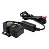 Motorcycle Electric Car USB Mobile Phone Charging Waterproof Switch Integrated Handle Bar Rearview Mirror, 9-32V