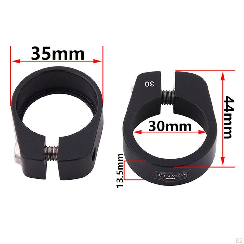 Bicycle Seat Post Clamp Easy To Installation High Performance Professional Cycling Accessory