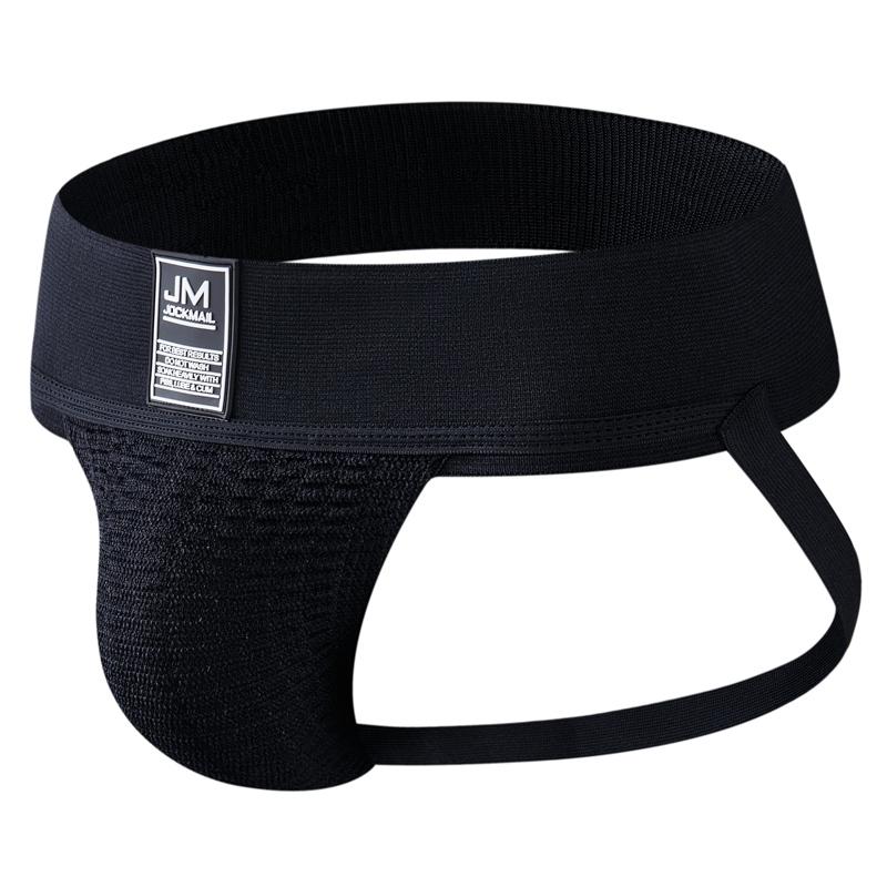Jockstraps JOCKMAIL Brand 2.76-inch Wide Waistband Fashion Low Waist Sexy Men's Thong Underpants