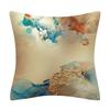 Federa per Cuscino Decorativa Turchese Arte Astratta Federa per Cuscino a Strisce Divano Camera da Letto Auto Cuscino da Lancio