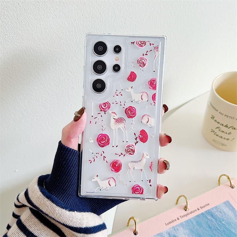 Butterfly Clear Case For Samsung Galaxy A15 A35 A55 A25 A54 A14 A24 A34 A13 A53 A23 A33 A73 A52 A32 A72 Soft TPU Back Cover