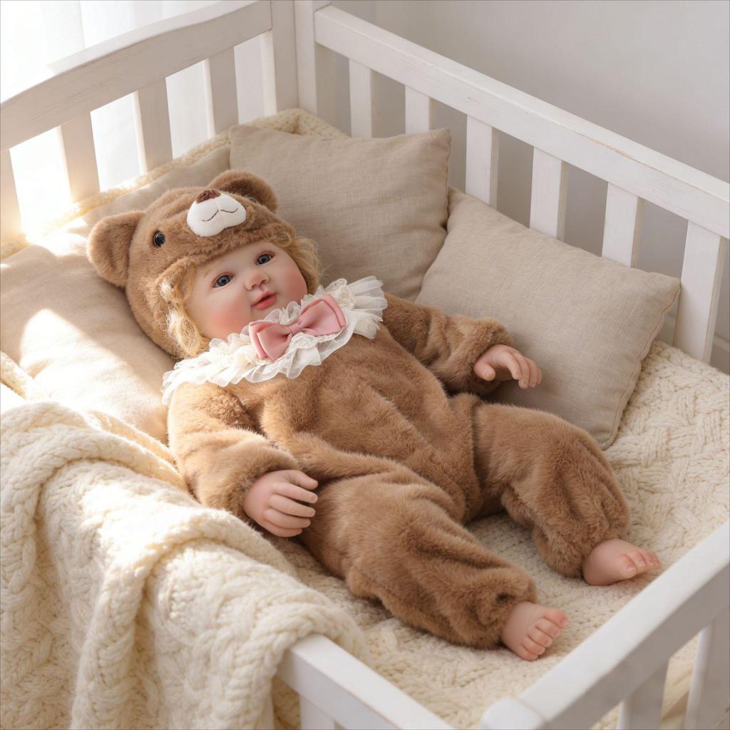 65CMCLOVERAY Reborn Baby Doll - Large Dress-up Toy for Children