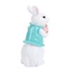 Easter Bunny Decoration Resin Figurine Statue Cute Easter Rabbit Ornament for Home Holiday Gift Style B