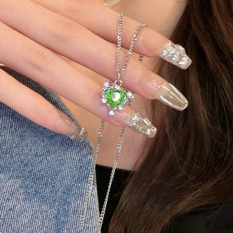 Zircon Moonstone Planet Necklaces for Women Girls Gold Color Fashion Jewelry Gifts Accessories for Friends