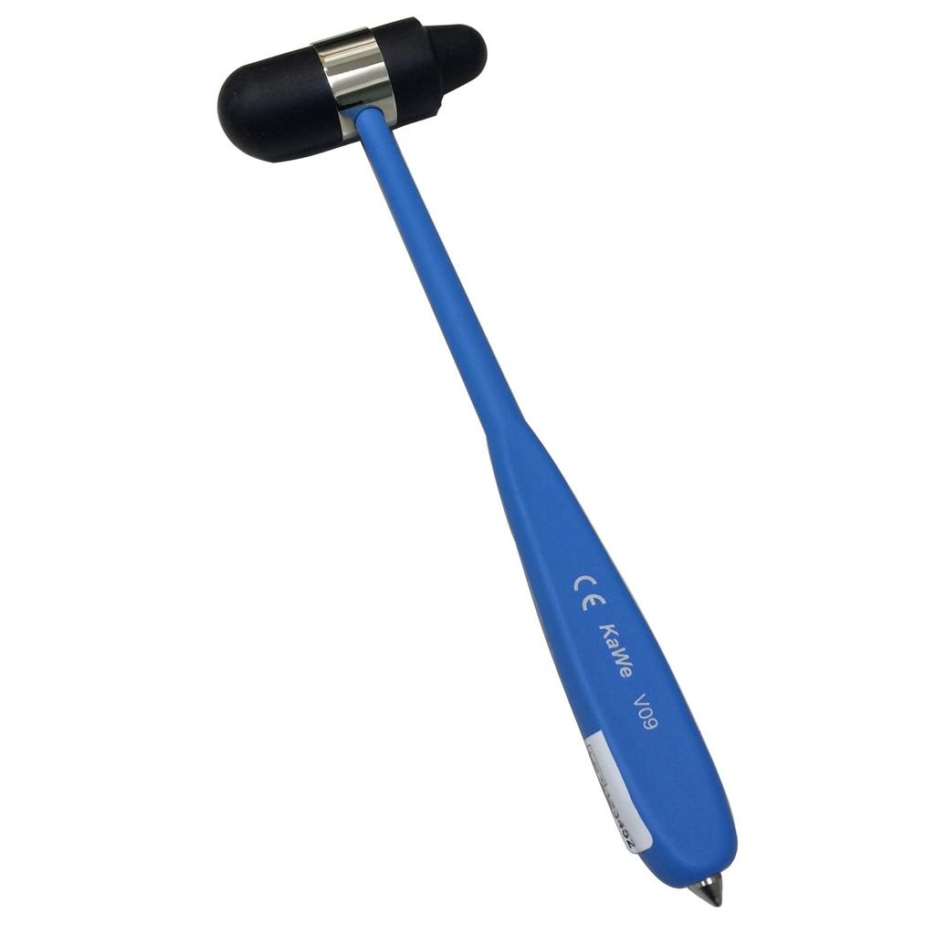 Colorflex Large Tendon Hammer with Sensory Blue Needle,