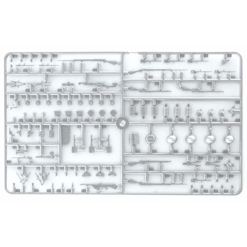 ICM 1/35 French Zouave Soldiers 1914 Plastic Model Kit 35709