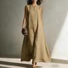2626 Spring and Summer European and American New Women's Casual Simple Sleeveless Dress