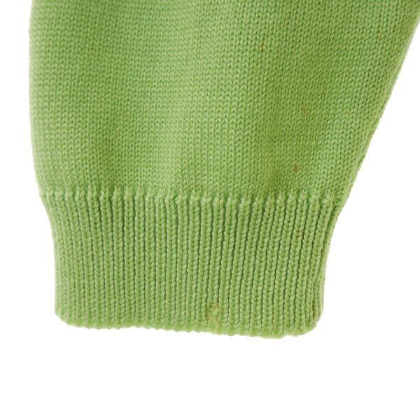 ESCADA Overall handle Long sleeve knit 36 Green system sweater Men's Used