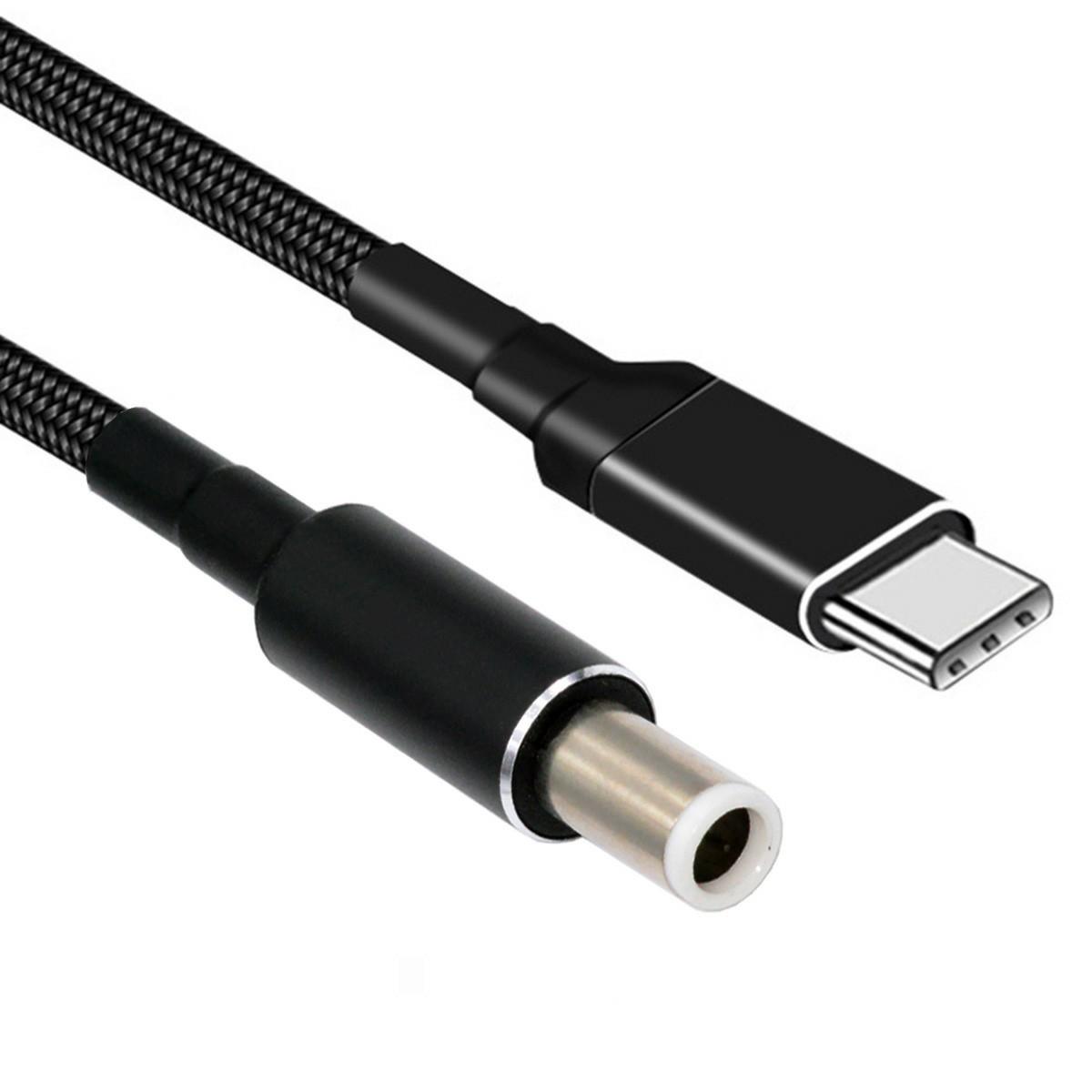 

UC-110-7450DE Для ноутбука Dell Кабель 1,8 м USB-C до DC 7,4x5,0 мм PD 100 Вт Нейлоновий зарядний шнур As Shown A