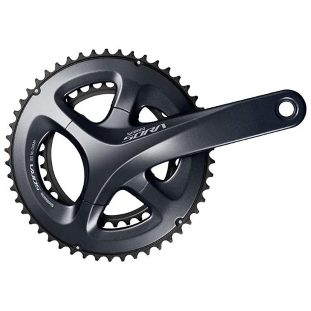 Shimano Sora FC-R3000 Crankset 50x34T 175mm 9-Speed BB Not Included