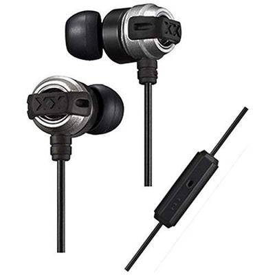 JVC Kenwood XX Series Earphones with Remote Silver HA-FX11XM-S In-Ear Control,