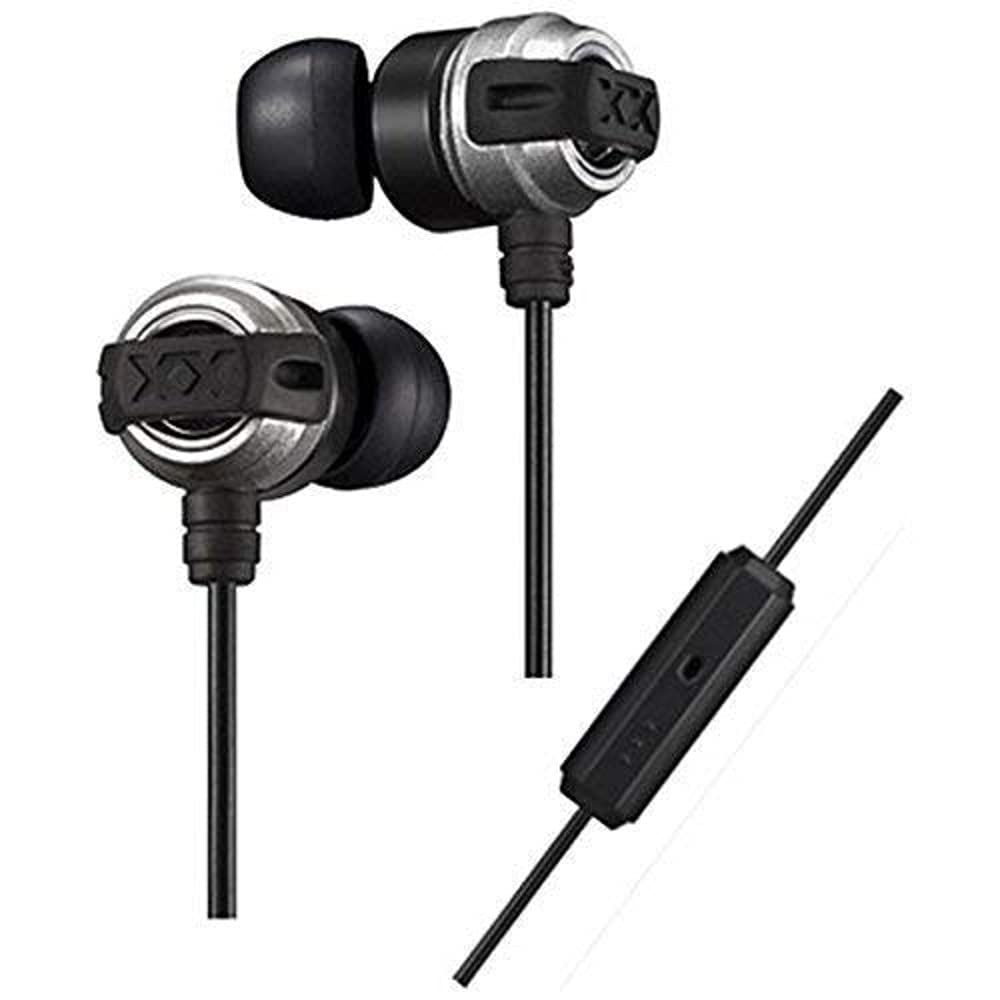 JVC Kenwood HA-FX11XM-S XX Series In-Ear Earphones with Remote Control, Silver