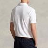 Polo Ralph Lauren FW22 Solid Color Bear Print Slim Fit Short Sleeve Polo Shirt Men Tops White MNPOKNI1N821955-100