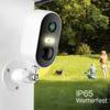 Caméra de surveillance - arenti - go1 - 3 mp - vision nocturne améliorée - sans fil - extérieur
