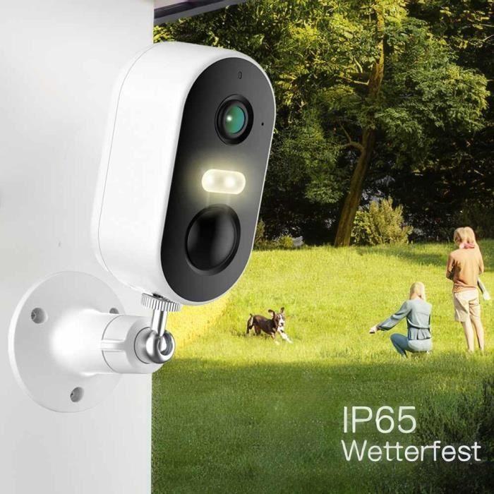 Caméra de surveillance - arenti - go1 - 3 mp - vision nocturne améliorée - sans fil - extérieur