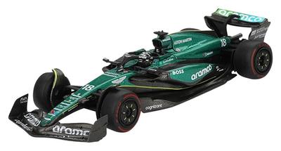 Sunrich MINI GT Maßstab Aston Martin AMR24 F1 2024 Bahrain Grand Prix Lance Stroll Fertigmodell 1/64 #18 MGT01001-L