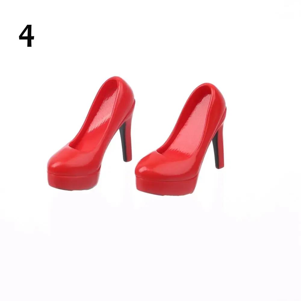 Miniature Shoes Heels For 30cm Dolls Clothes Accessories Doll Daily Wear Fashion Doll Shoes Sneakers Cool Boots Kids Toys