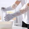 Household Long Sleeve Rubber Gloves Dishwashing Gloves Kitchen Oven Pet Cleaning Gloves Home and Kitchen Accessories