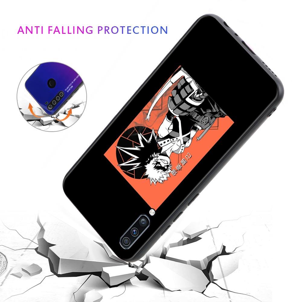 Silikon-Handyhülle für Samsung Galaxy A50 A70 A10 A20e A30 A40 A20s A10s A10e A80 A90 A60 A30s Cover Shell My Hero Academia