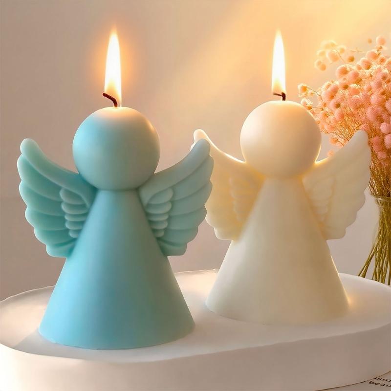 Reusable Silicone Angel Wing Mould for Fragrances Diffuser Craft Home Decoration Handmade Gift Art Creation