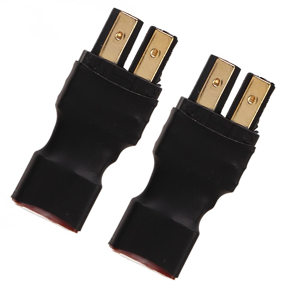 2Pcs T Female Adapter T To Male Connector Adapter RC Female To Male Adapter for RC Car Model Aircraft Model Ship Model