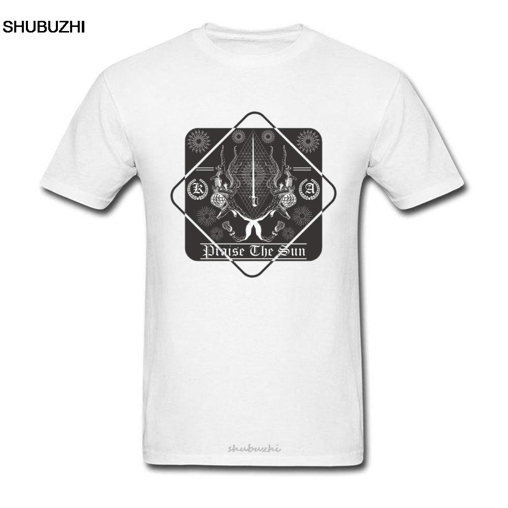 Dark Souls 3 T Shirt Mens Tshirt Suns Out Guns Out Tshirt New Black Tops Tees Praise The Sun Solaire of Astora Streetwear